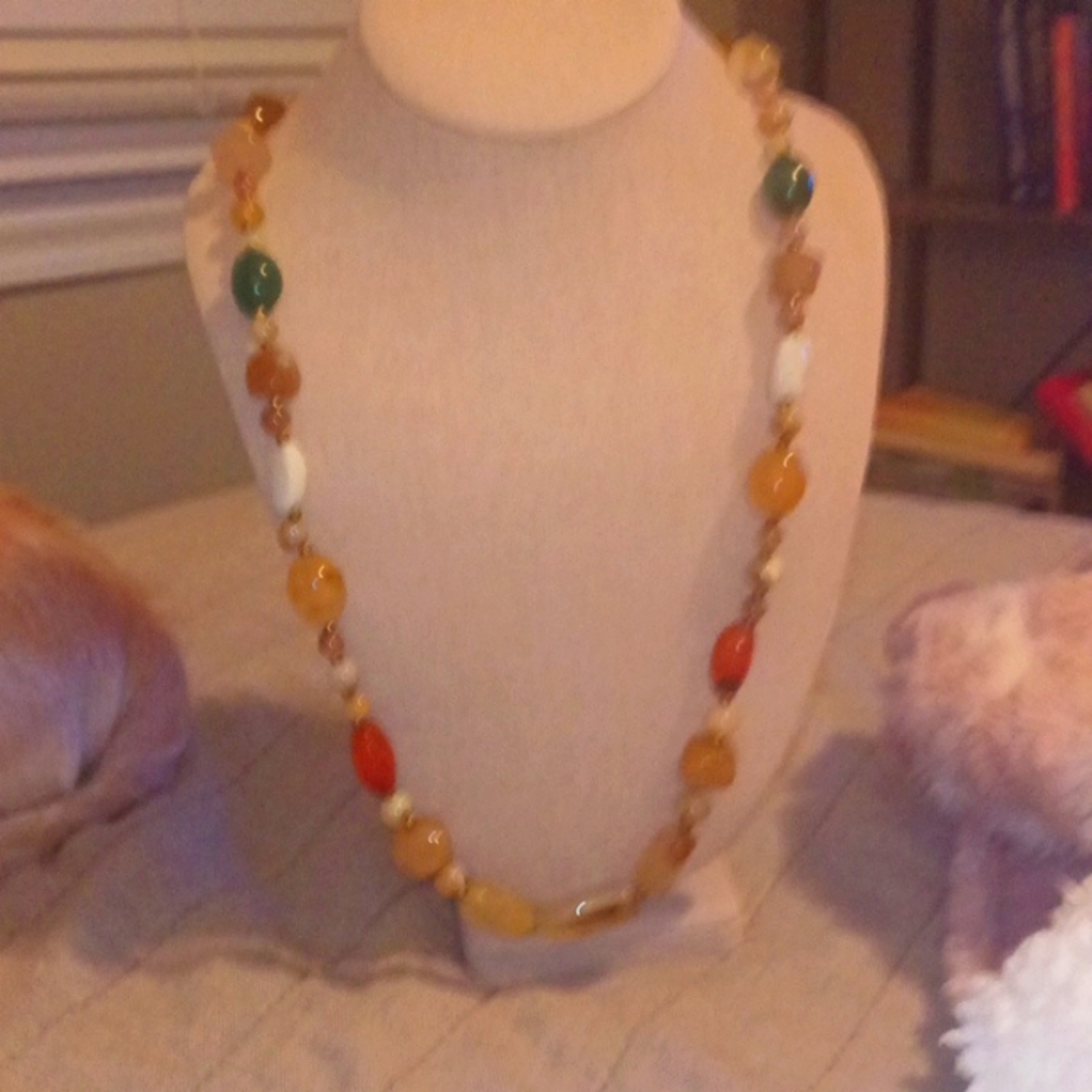 Vintage Gemstone Necklace